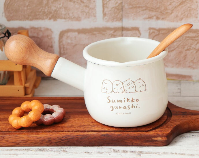 楽天市場】すみっコぐらし ホーロー プチ ミルクパン 約310×160×80mm