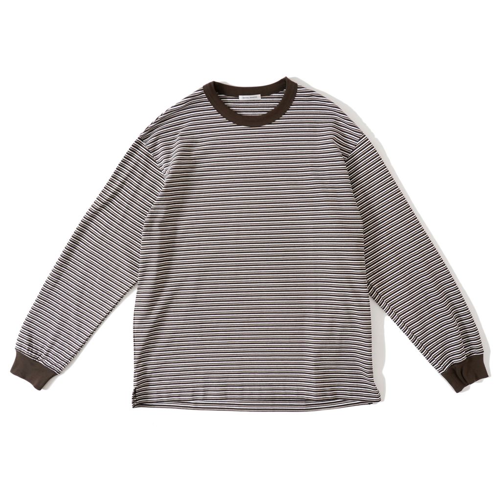 UNIVERSAL PRODUCTS - 【残りわずか】Multi Border L/S T-shirt