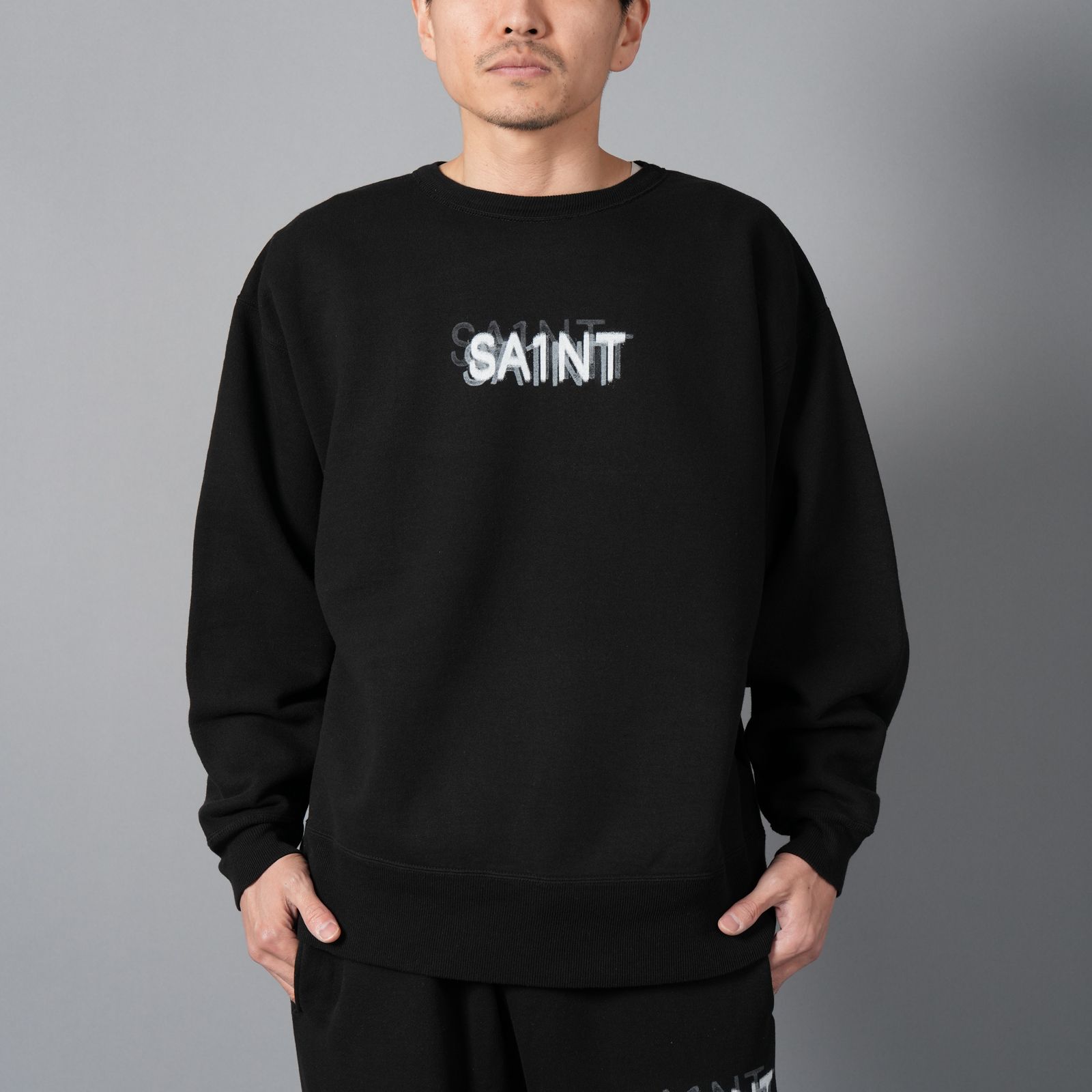 SAINT M×××××× - 【残りわずか】SM-HR8-0000-044 / CRW-N SWT / 7