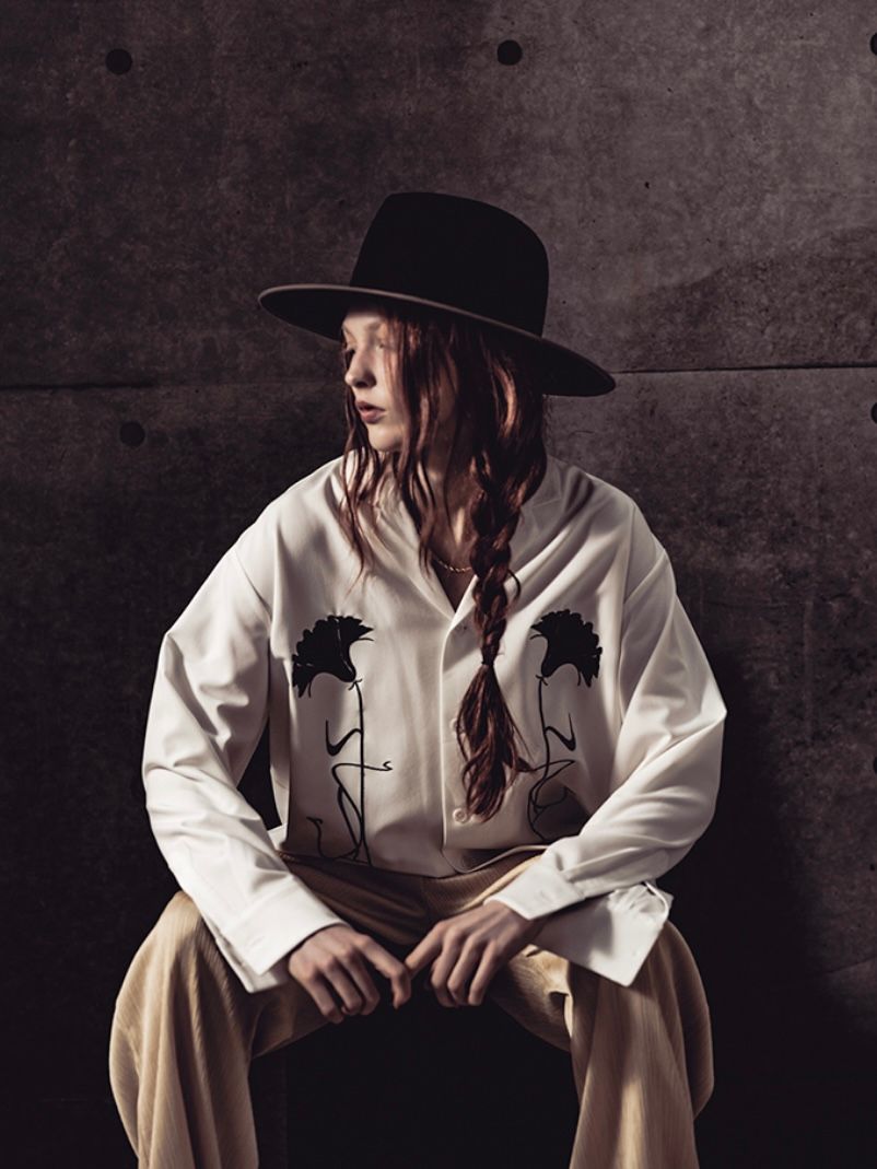 NIL DUE / NIL UN TOKYO - 【25SS】エンブロイダリー オープンカラー