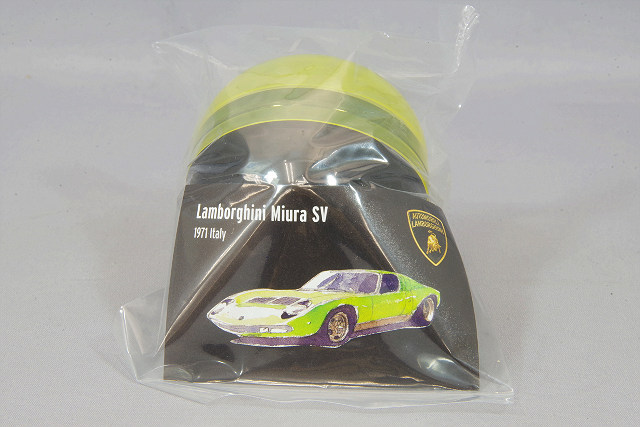 GGFT 1/100 超精密スーパーカー消しゴム ランボルギーニ イオタ (白)