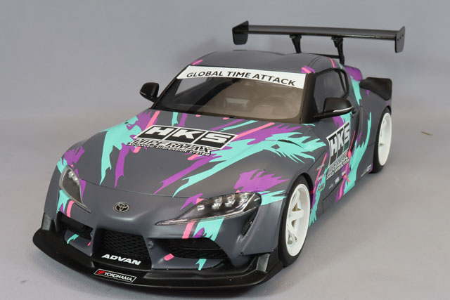 オットー 1/18 トヨタ ヤリス GR サーキットパッケージ グレー