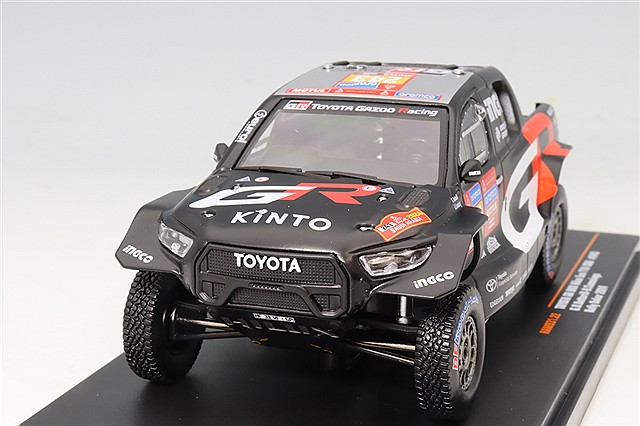 イクソ 1/43 トヨタ GR DKR ハイラックス Evo T1U 2024 ダカールラリー