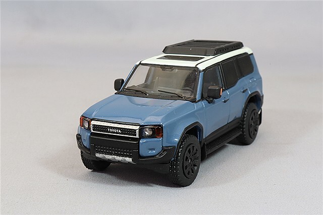 GCD 1/64 トヨタ ランドクルーザー プラド 250 (左ハンドル) ブルー