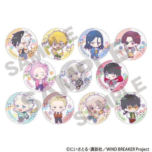 WIND BREAKER トレーディング缶バッジ アメリカンポップ 11個入BOX