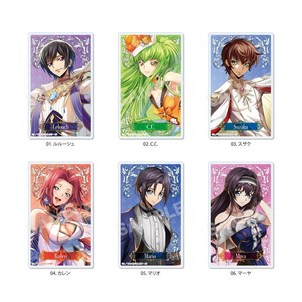 コードギアス 反逆のルルーシュ ロストストーリーズ アクリルカード