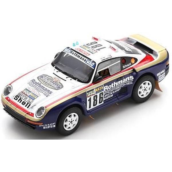 スパーク 1/18 ポルシェ 959 No.186 1986 パリ・ダカール・ラリー