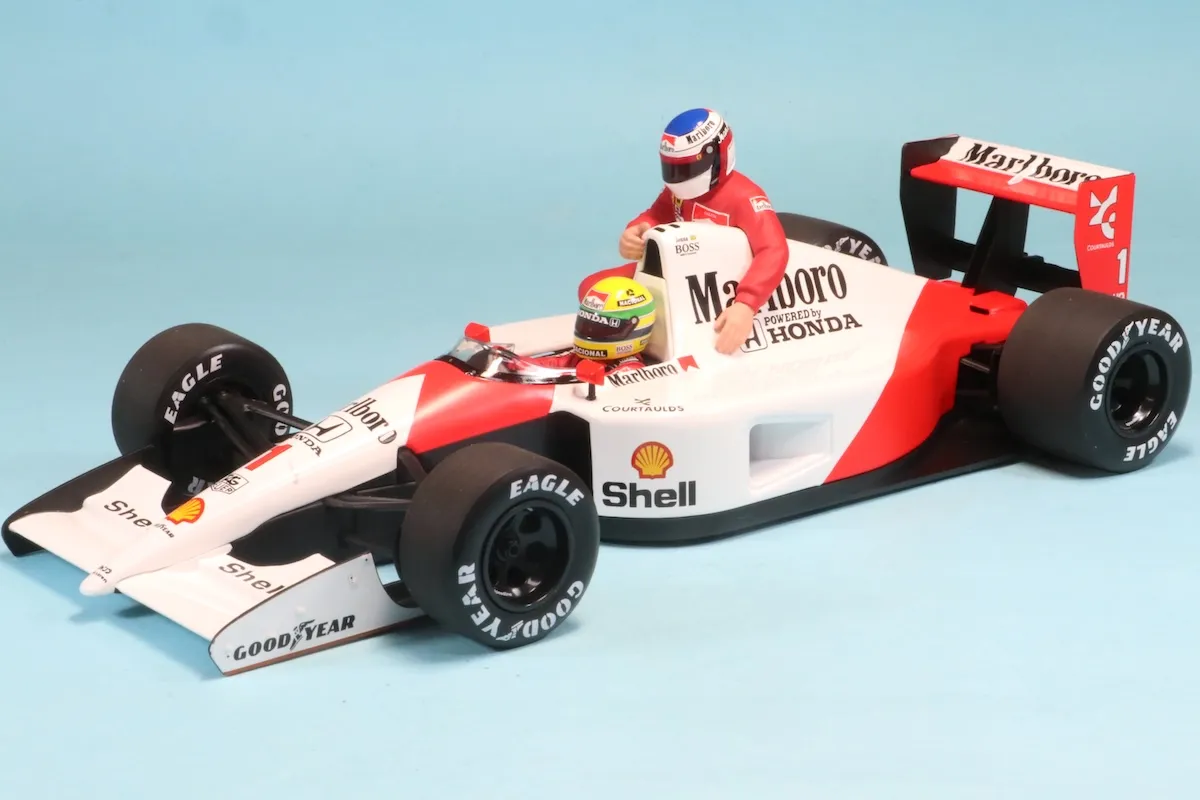 予約] ミニチャンプス 1/18 マクラーレン ホンダ MP4/6 メキシコGP