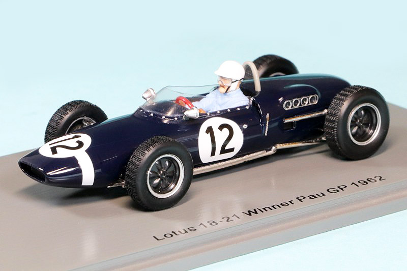 スパーク 1/43 ロータス 18-21 ポーGP 1962 Winner M.トランティニアン