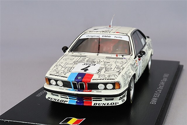 スパーク 1/43 BMW 635 Csi 1983 スパ24H #4 G.ベルガー/R.ラヴァー
