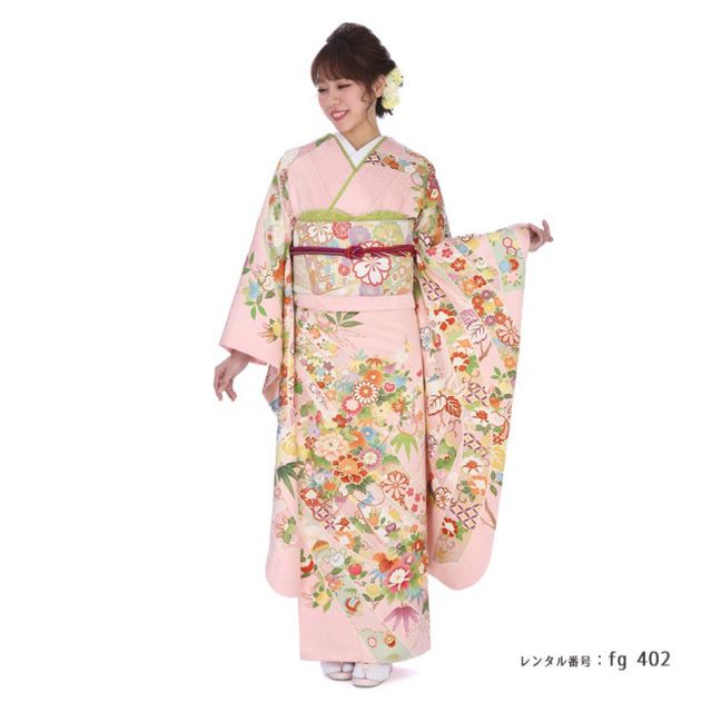 fg_402】吉澤友禅：吉祥文様が織りなす美｜着物レンタルマイセレクト