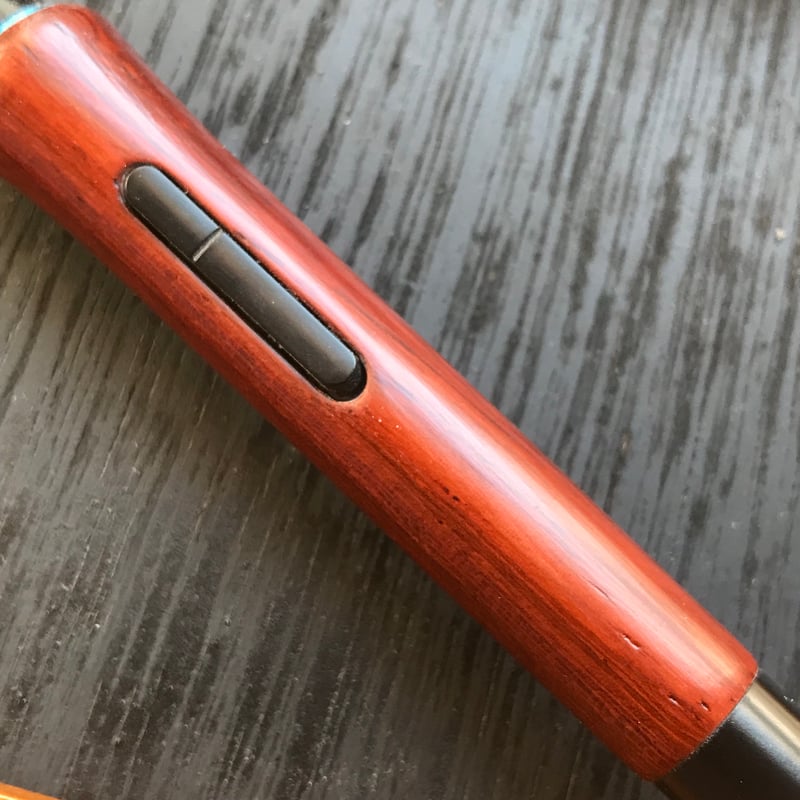 紅紫檀】 葉車堂 木製グリップ PREMIUM 紅紫檀（べにしたん） 希少樹種