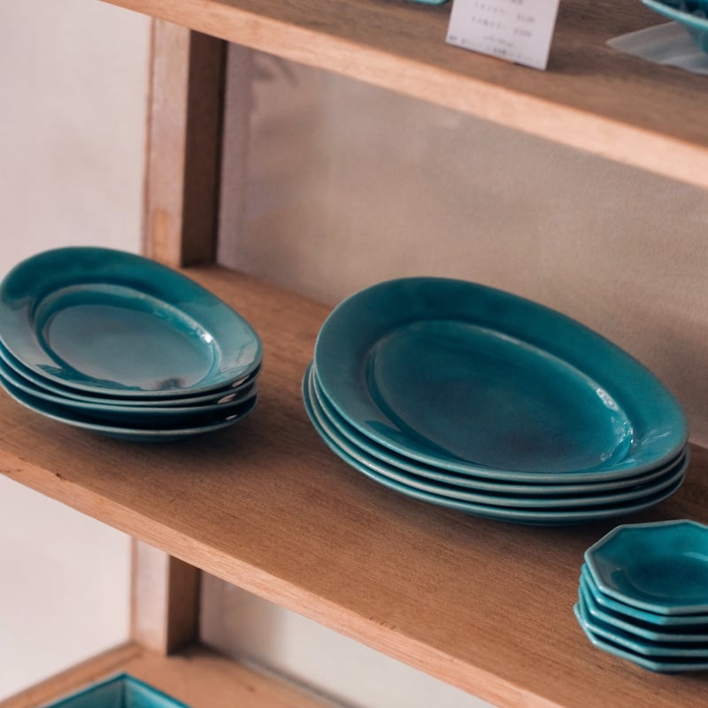 あわびウェア オーバル皿 S | 道具屋 nobori