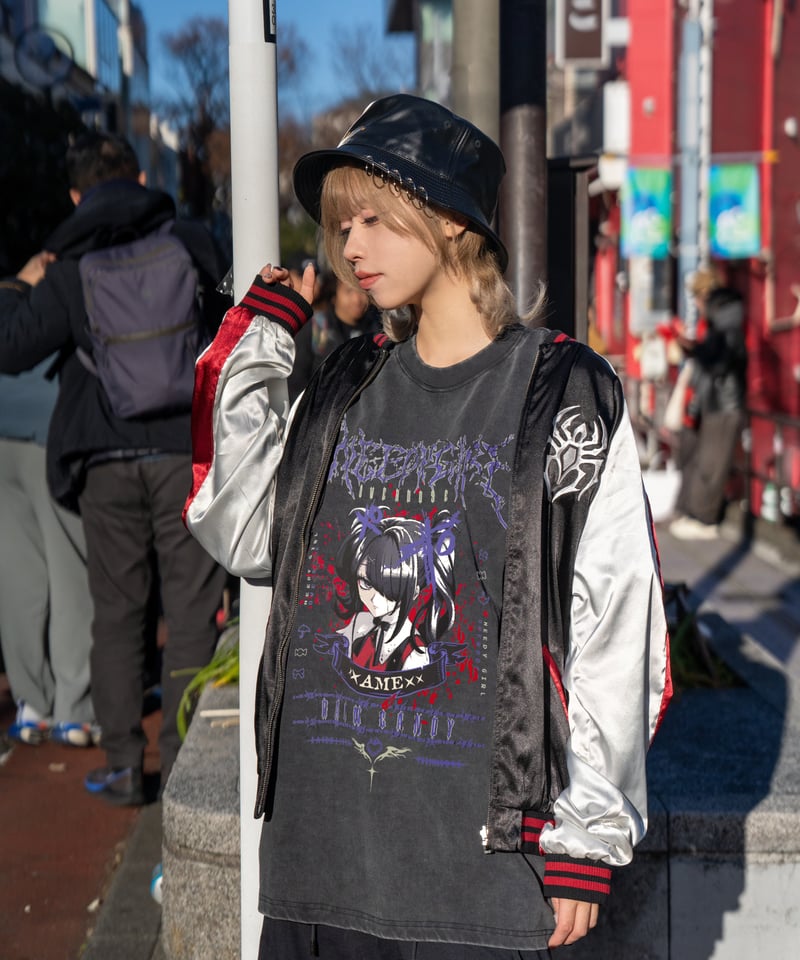 ニディガ展4開催記念過去グッズ祭り】あめちゃんのスカジャン | NEEDY