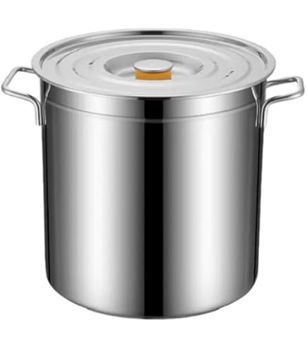 Amazon | 6L-60L寸胴鍋 電磁調理器 ガスコンロ保存容器 高速熱伝導