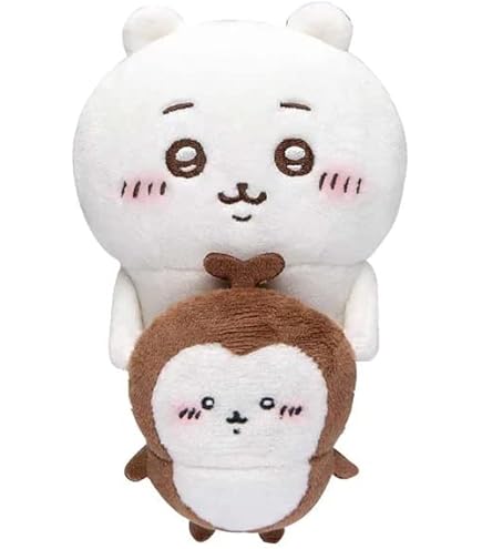 Amazon.co.jp: ちいかわ くりまんじゅうのしっぽり相席ぬいぐるみ