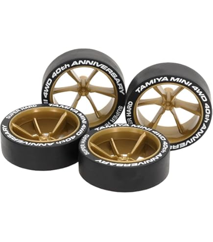 Amazon | タミヤ ミニ四駆特別企画商品 大径ナロー強化ホイール&バレル
