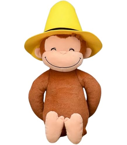 Amazon.co.jp: おさるのジョージ メガジャンボ きょとん ぬいぐるみ 約