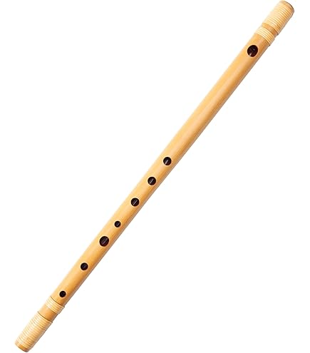 Amazon | 篠笛 「和康」洋楽調（西洋ドレミ） 8本調子 7穴 素竹 天地