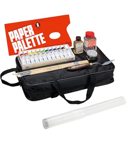 Amazon | ホルベイン 油絵具 ミニバッグM 組合せ2BSセット 130150