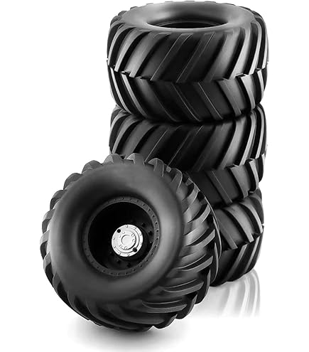 Amazon | Chanmoo 1/8 RC モンスタートラックタイヤと17mm 六角