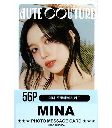 Amazon.co.jp: TWICE トゥワイス MINA ミナ ポストカード セット