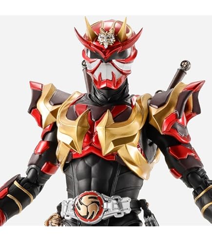 Amazon.co.jp: S.H.Figuarts（真骨彫製法） 仮面ライダー響鬼紅 仮面