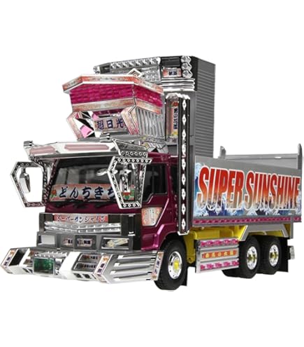 Amazon | 青島文化教材社 1/32 大型デコトラ No.59 丸美グループ 渡月