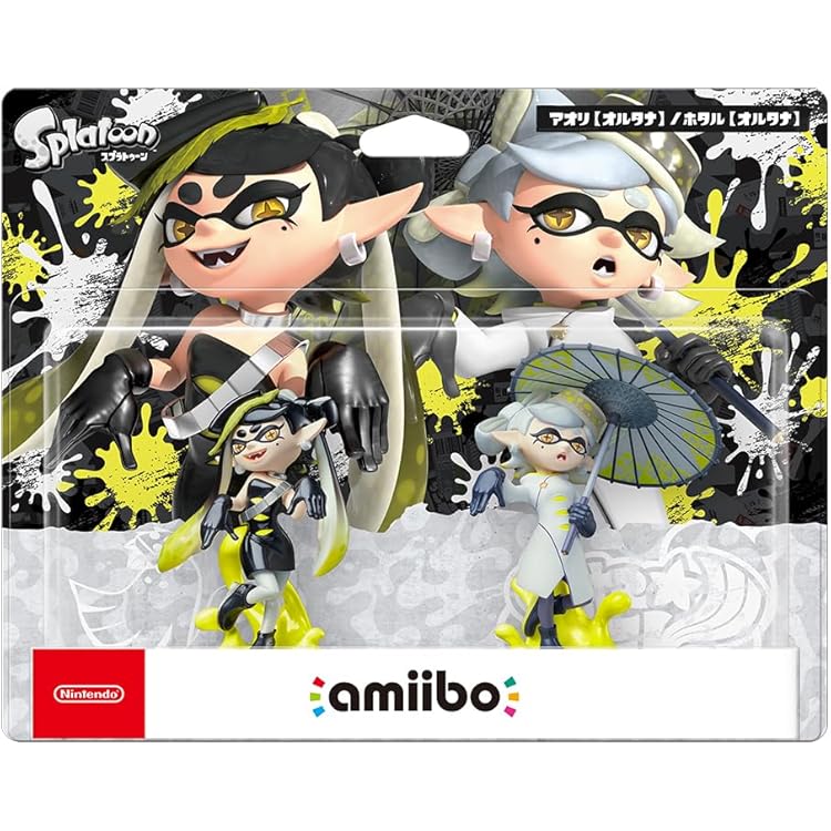 Amazon.co.jp: amiibo シオカラーズセット[アオリ/ホタル] (スプラ