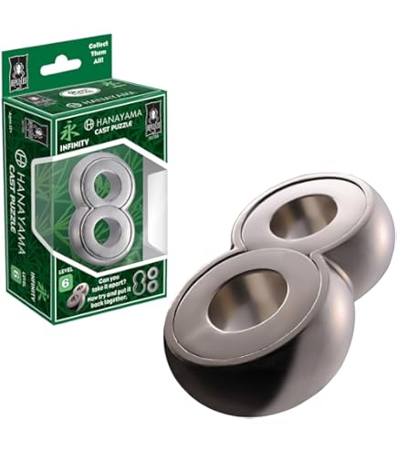 Amazon.com: Hanayama Metal Cast Puzzle Vortex : Toys & Games