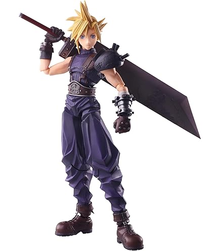 Amazon.com: Final Fantasy VII: Cloud Strife Bring Arts Action