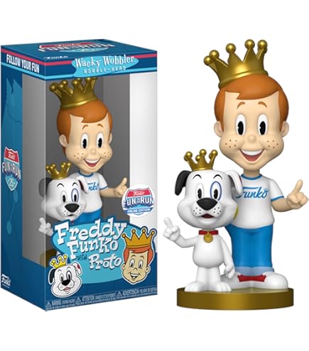 Amazon.com: Funko Wacky Wobbler Freddy with Proto Figure, Limited