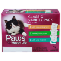 Paws Happy Life Cat Food - 3 Ounce - 12 Count - Brookshire's