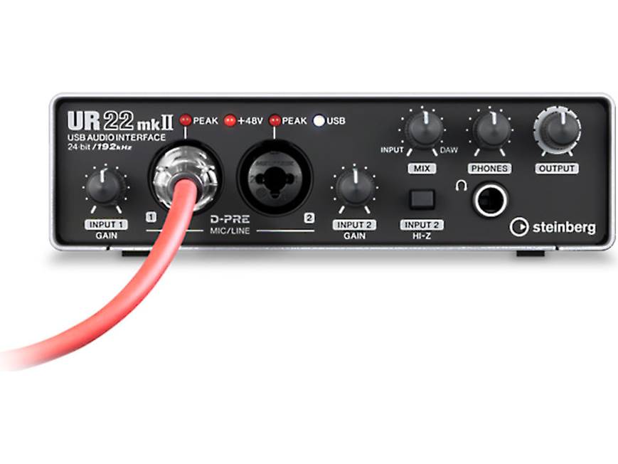 Steinberg UR22 mkII Recording Bundle USB/iPad® recording interface