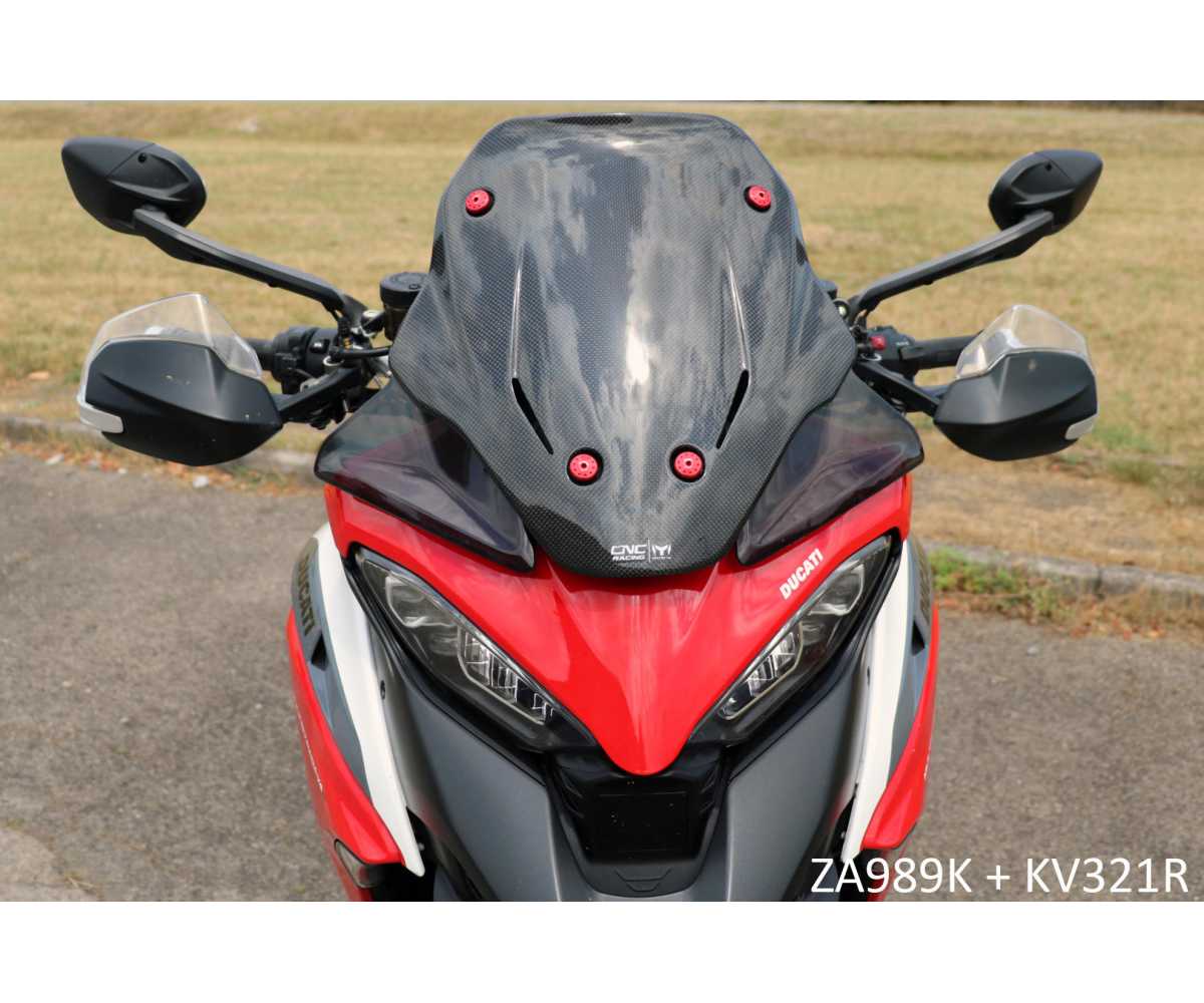 Cupolino Sport Carbonio Cnc Racing Ducati Multistrada V4 Pikes