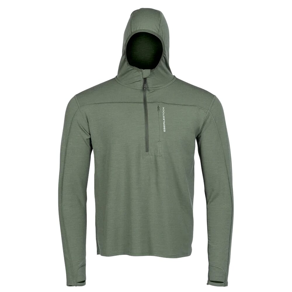 Eberlestock Lochsa Merino 1/2 Zip Hoody Loden X-Large L12LX For