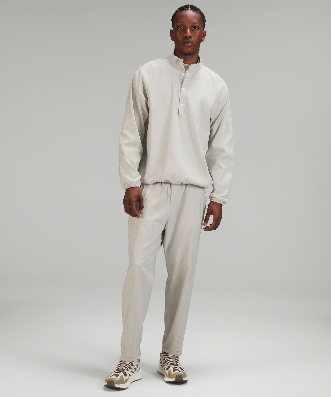 lululemon lab Woven Long Sleeve Henley | Lululemon JP