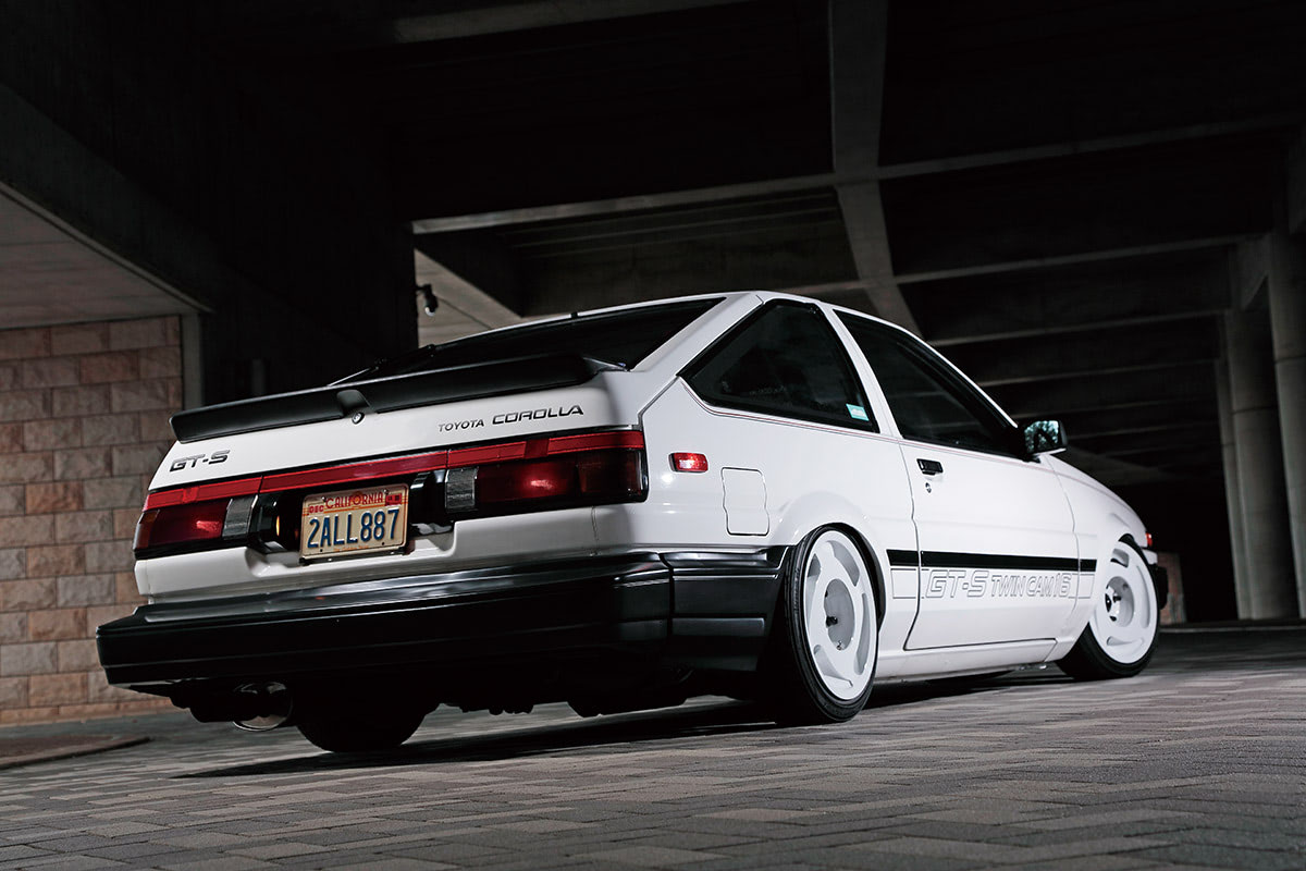 レビンベースのトレノ顔！】 北米カローラGT-Sへコンバージョンを行う