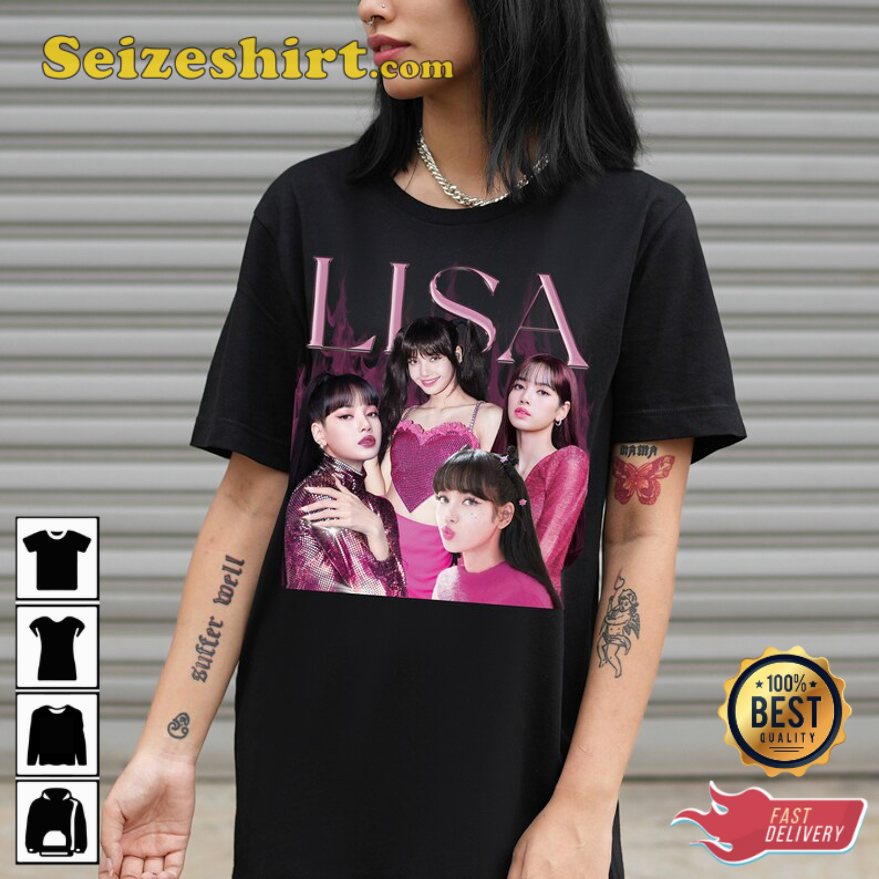 Blackpink Lisa Kpop Unisex T-Shirt - Seizeshirt.com