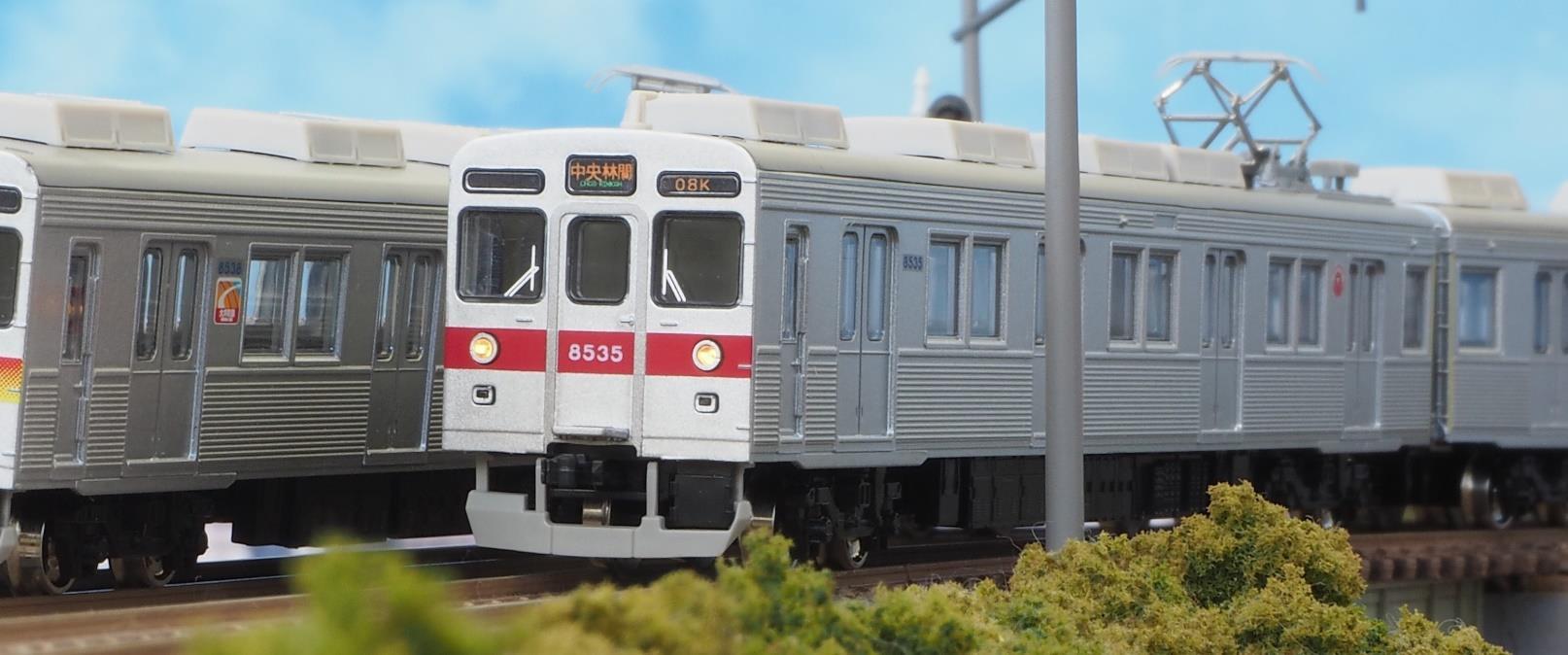 グリーンマックス 東急8500系 黄色テープ付き 再販売（2020年12月9日