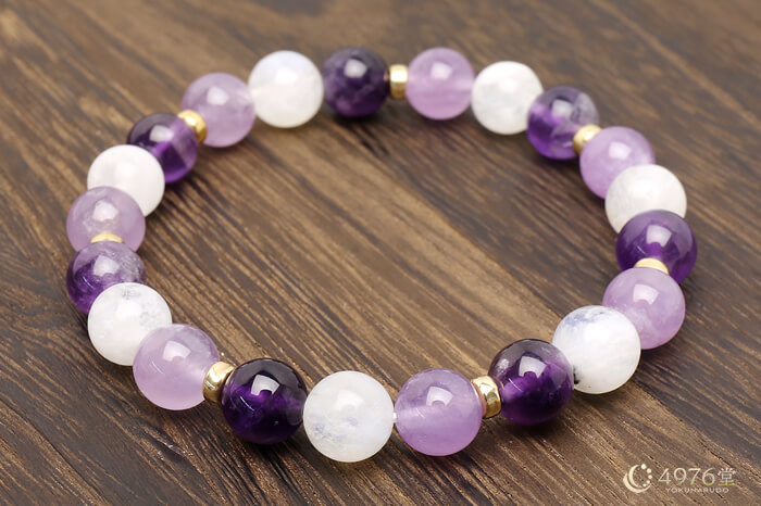 アメジスト・ラベンダーアメジスト・ブルームーンストーン