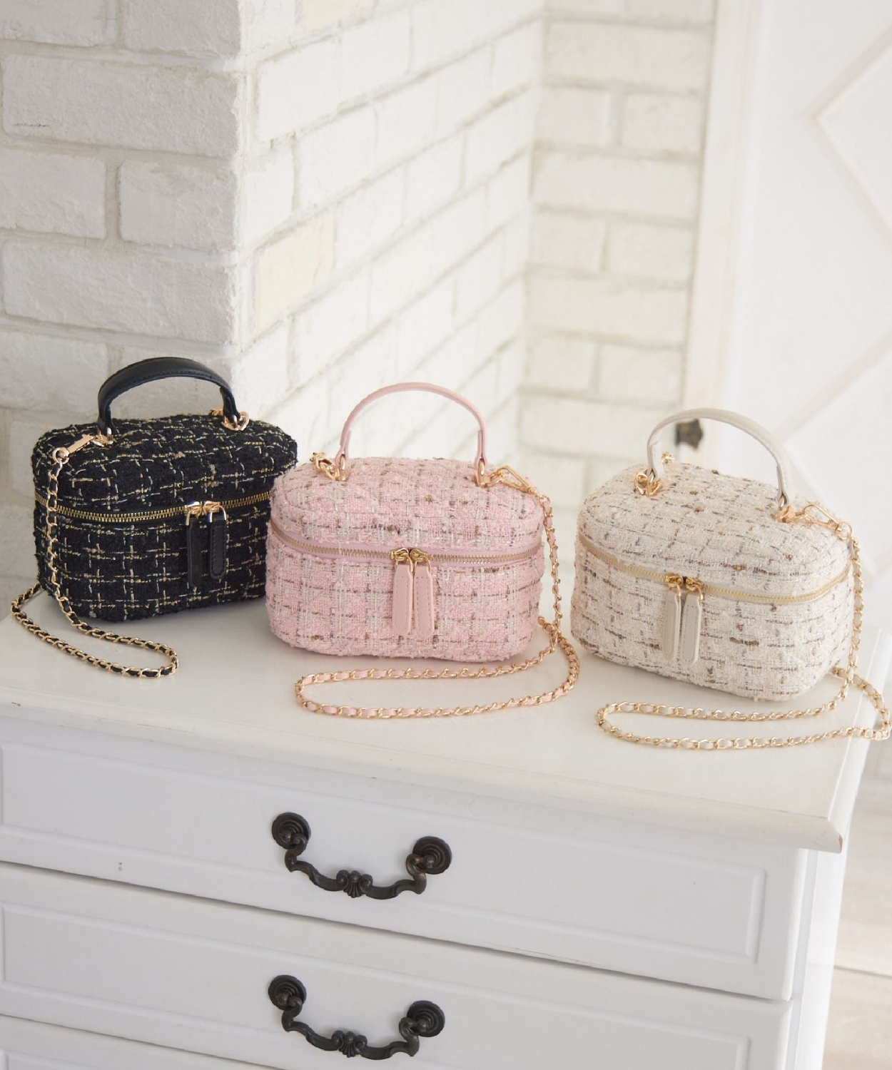 キルトバニティバッグ|ems excite | RETRO GIRL ONLINE STORE レトロ