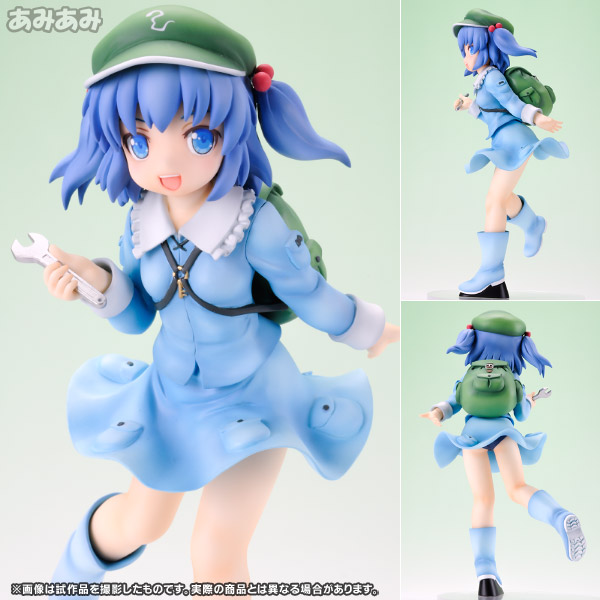 東方プロジェクト “水棲の技師” 河城にとり 1/8 完成品フィギュア