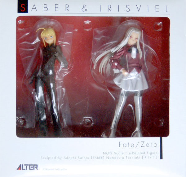 Fate/Zero セイバー＆アイリスフィール 完成品フィギュア （ワンダー