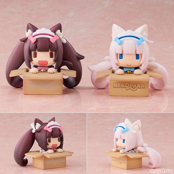 ネコぱら ショコラ＆バニラ デフォルメフィギュア[MAGI ARTS]《発売済