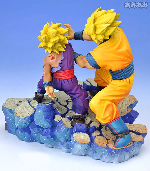 ドラゴンボールZ 造形神化 劇的ディオラマ【親子かめはめ波】 完成品