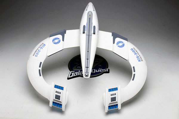 ギャラクシー・クエスト 1/1400 NTE-3120 N.S.E.Aプロテクター 塗装