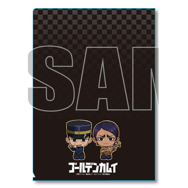 クリアファイル3ポケット 楽器ver. ゴールデンカムイ B(月島軍曹＆鯉登