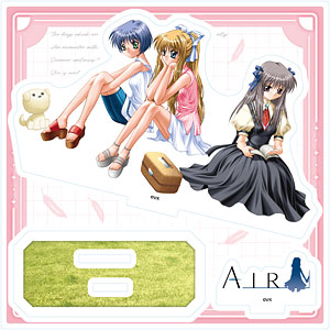 アクリルスタンドプレート「AIR」01/神尾観鈴(公式イラスト)[A3]《在庫