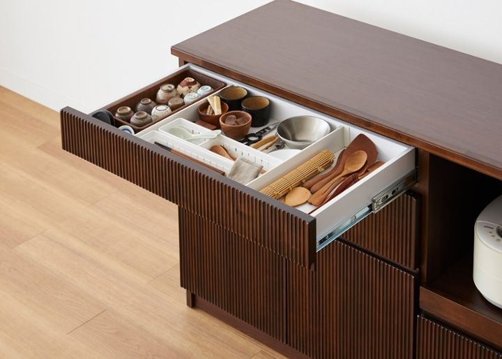 レン・キッチンカウンターv02 1200 ～食器棚(カップボード)・キッチン